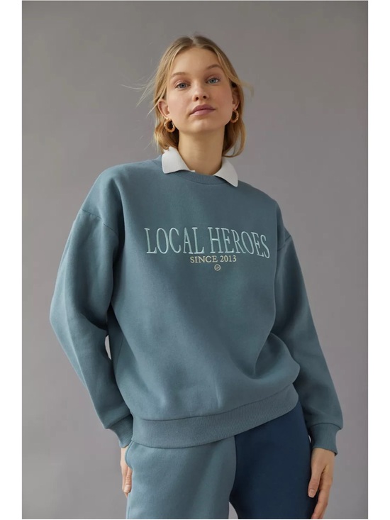 Urban Outfitters Tops - Local Heroes Graphite Sweatshirt